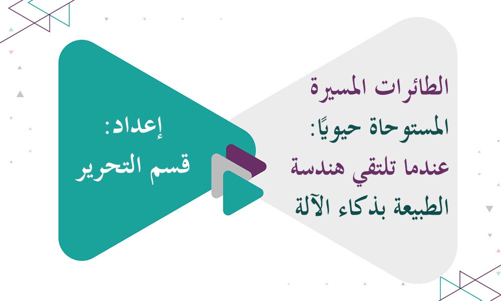 الطائرات المسيرة المستوحاة حيويًا: عندما تلتقي هندسة الطبيعة بذكاء الآلة